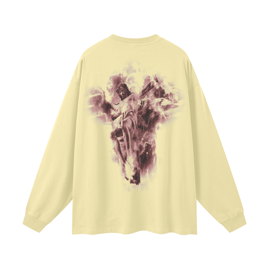Oversized Unisex Long Sleeve T-Shirt