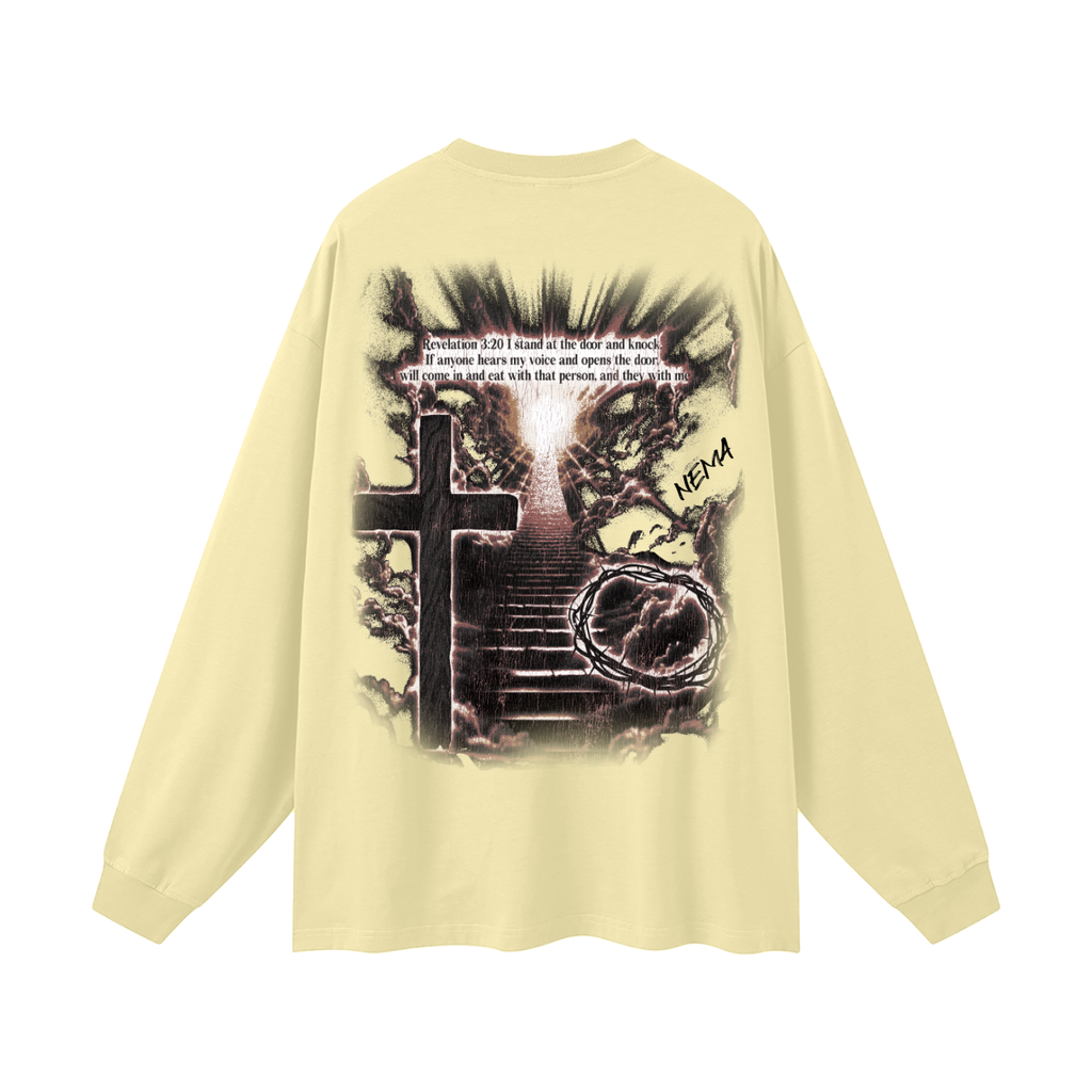 Oversized Unisex Long Sleeve T-Shirt