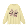 PRAYING HANDS LONG SLEEVE T SHIRT (Mustard)
