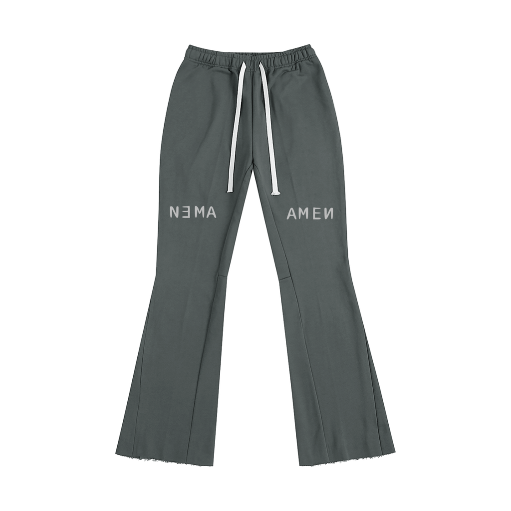 Flared Sweatpants (Dark Gray)