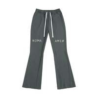 Flared Sweatpants (Dark Gray)