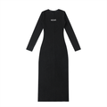 NEMA Slit Maxi Dress (Black)
