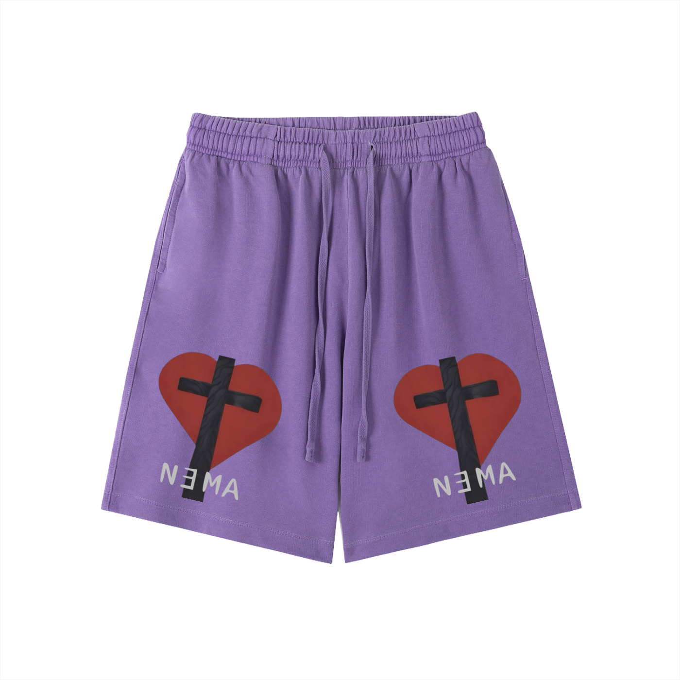 Vintage Wash Cotton Shorts
