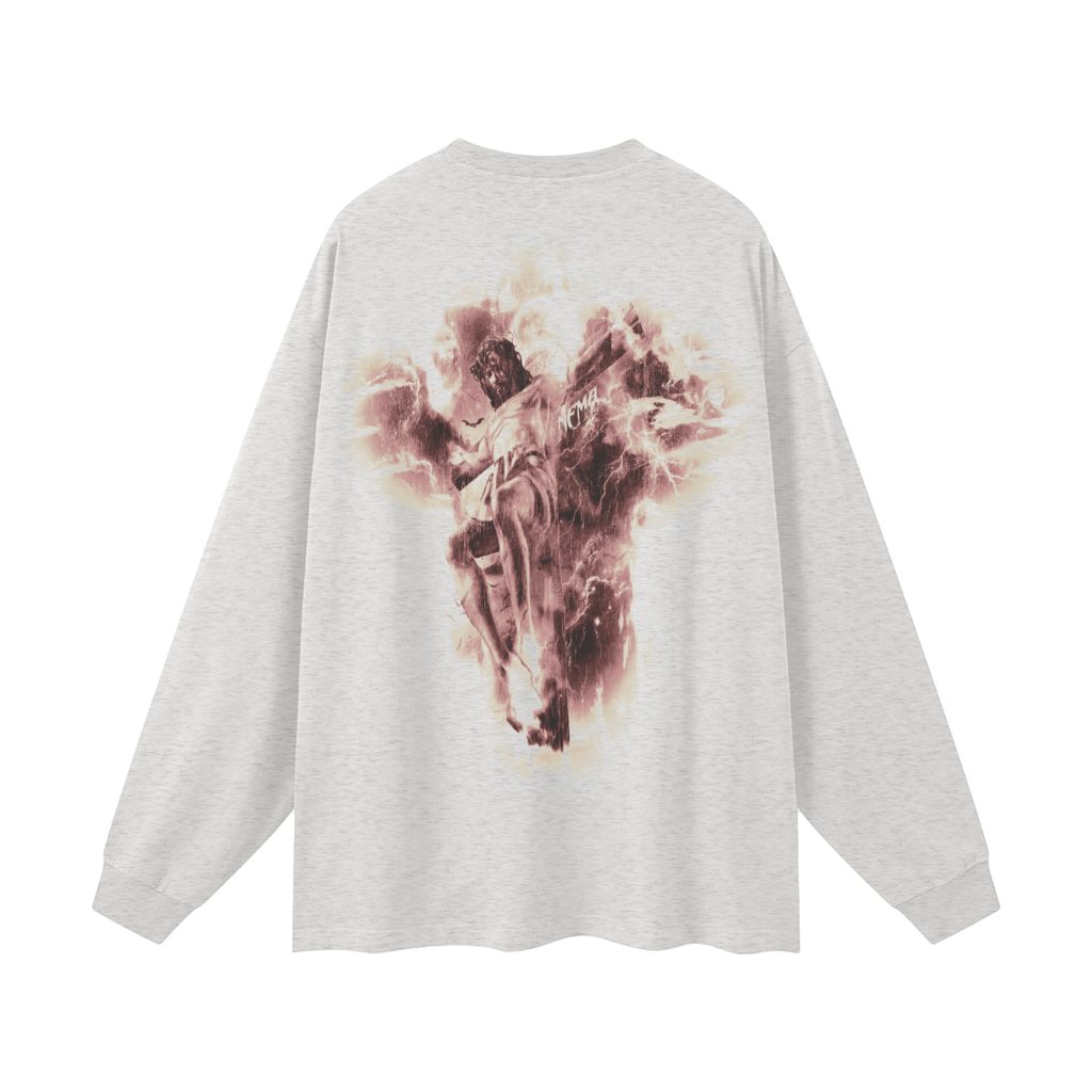 Oversized Unisex Long Sleeve T-Shirt
