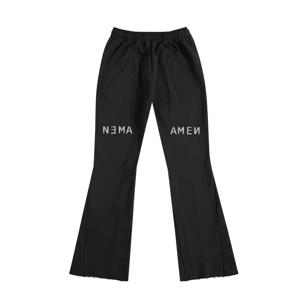 Flared Sweatpants (Black)