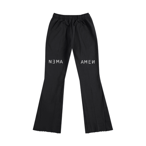 Flared Sweatpants (Black)
