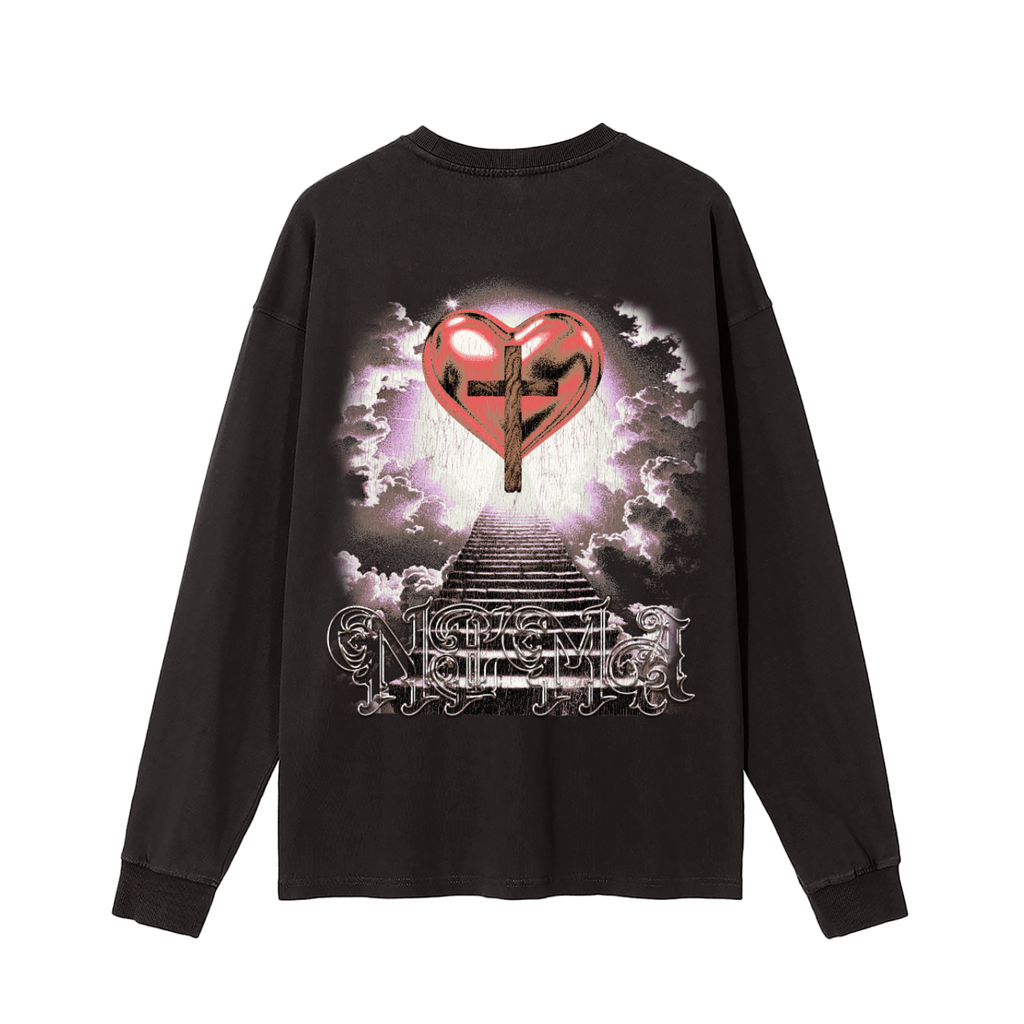 Vintage Washed Long Sleeve T-Shirt