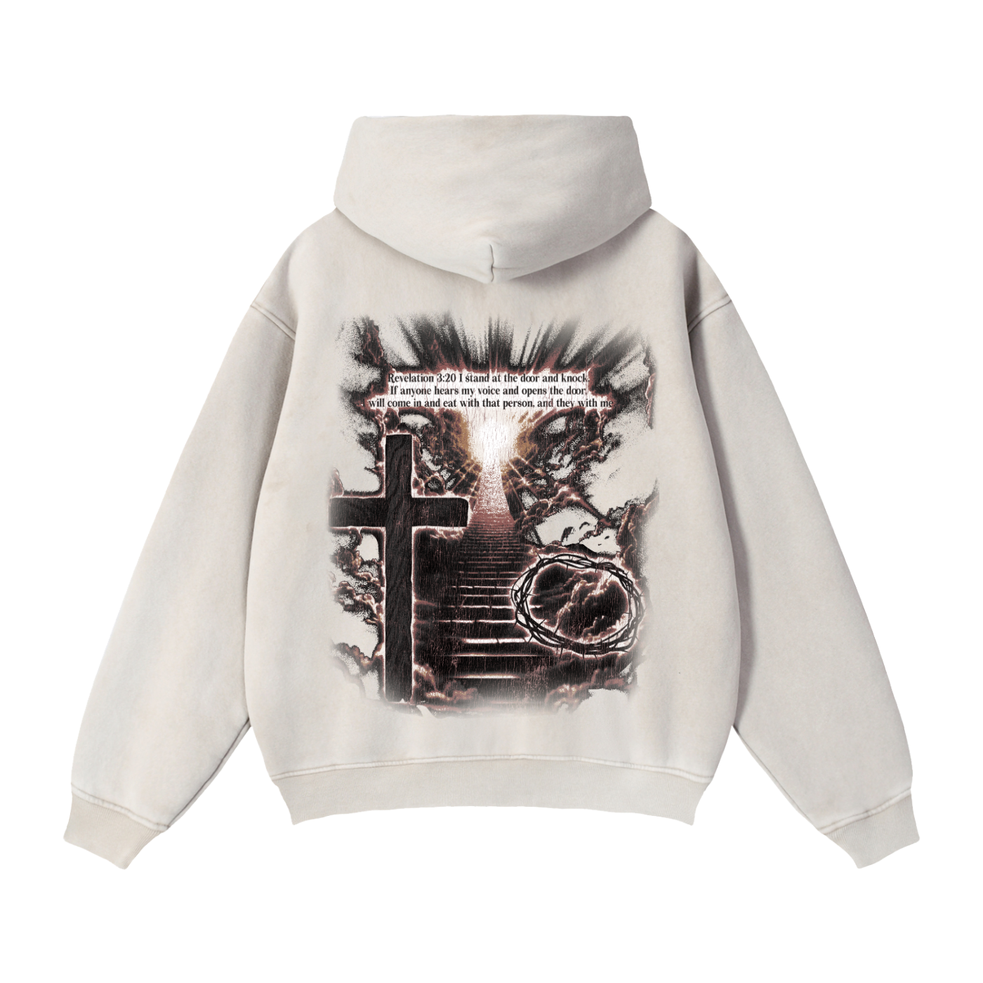 Zip-Through Boxy Fleece Hoodie