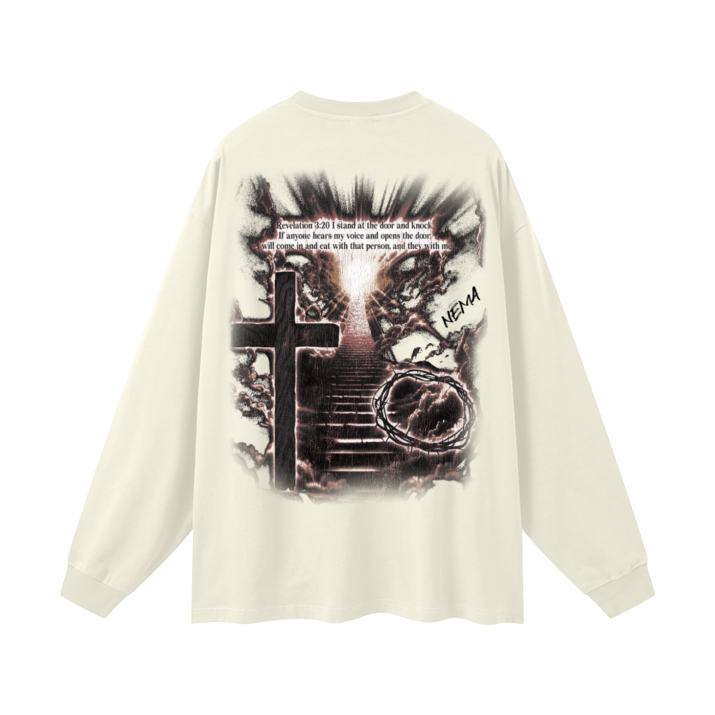 Oversized Unisex Long Sleeve T-Shirt
