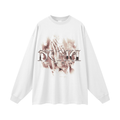 PRAYING HANDS LONG SLEEVE T SHIRT (White)