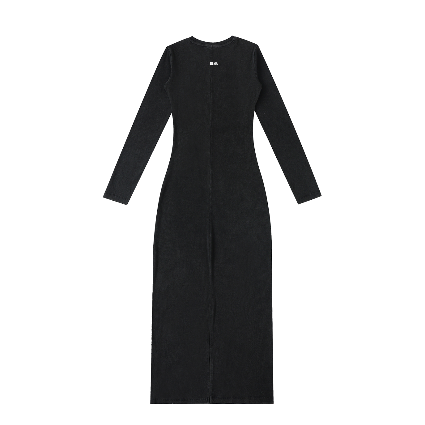 NEMA Slit Maxi Dress (Black)