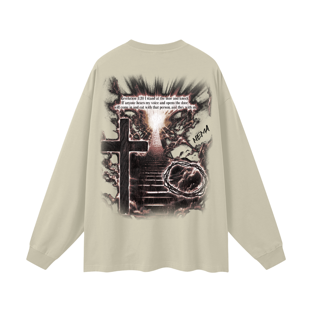 Oversized Unisex Long Sleeve T-Shirt