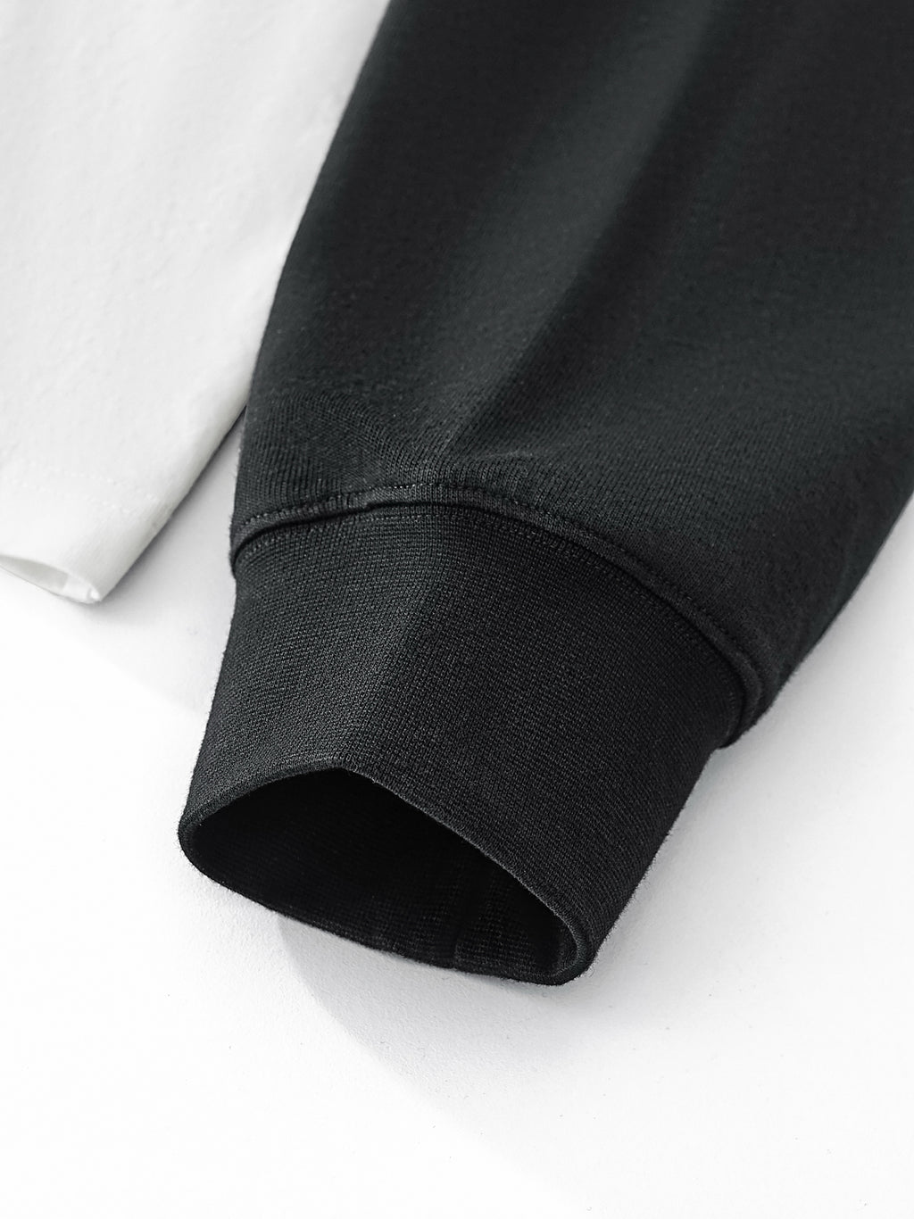 Layered  NEMA Contrast  T-Shirt (WHT/BLK)